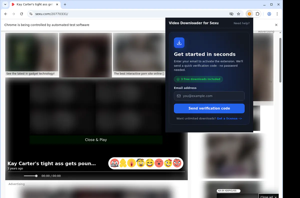 Sexu Video Downloader screenshot 5